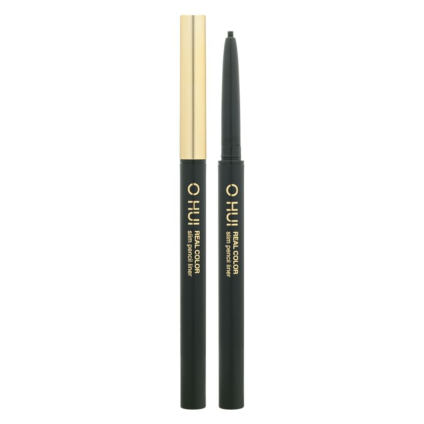 O HUI - Real Color Slim Pencil Liner, #01 Black, 10 g, 8801051240832