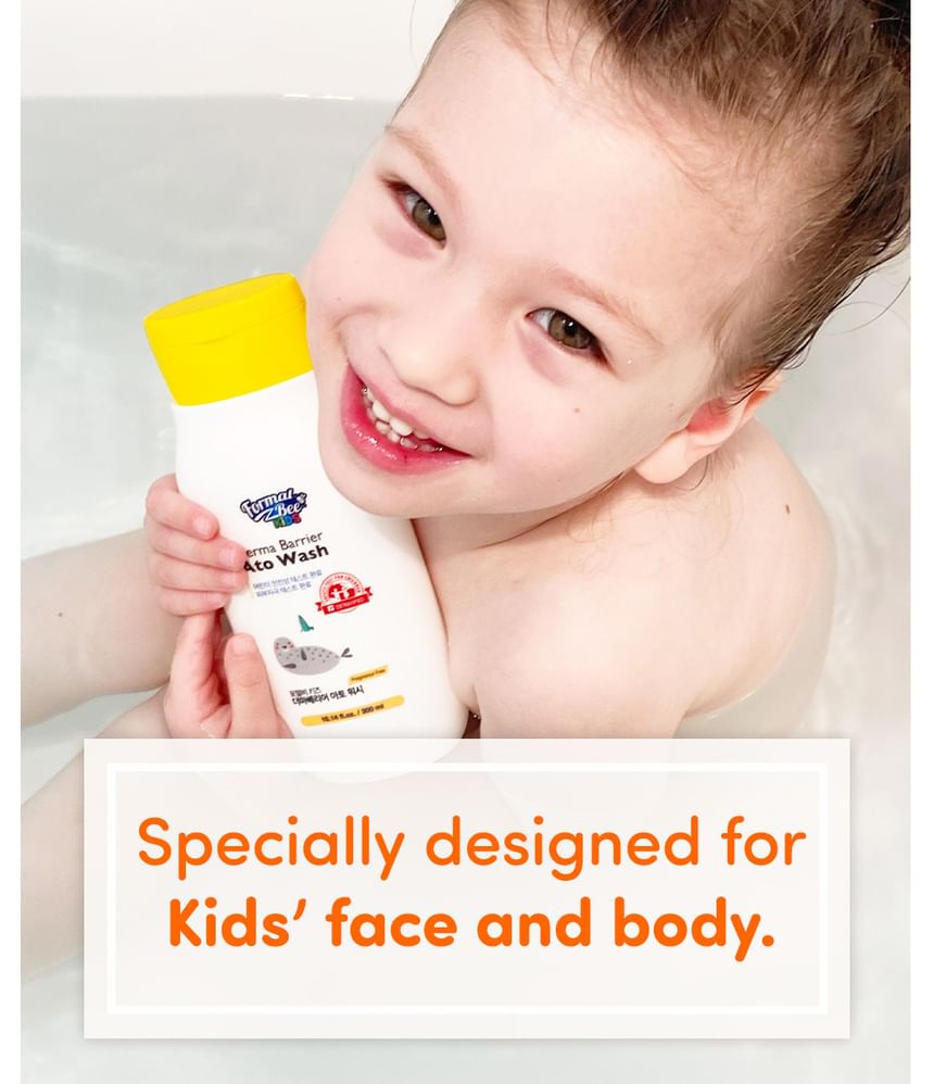 Formal Bee - Kids Derma Barrier Ato Wash, 300ml, 382 g, 8809670682415