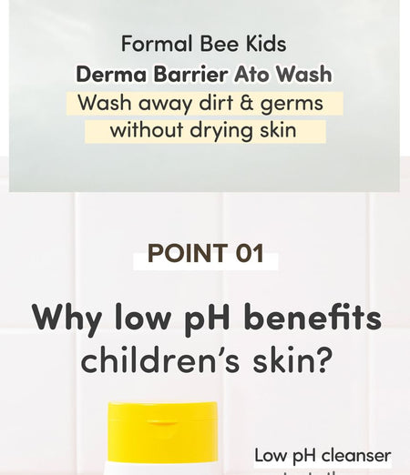 Formal Bee - Kids Derma Barrier Ato Wash, 300ml, 382 g, 8809670682415