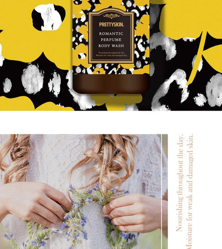 Pretty skin - Romantic Perfume Body Wash, 500ml, 625 g, 8809733212856