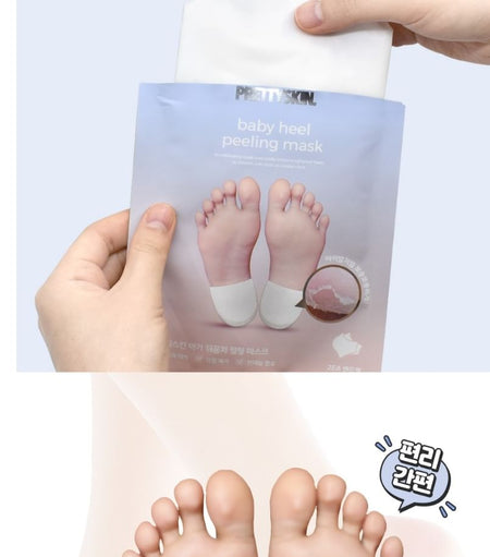 Pretty skin - Baby Heel Peeling Mask, 1 pair, 50 g, 8809733217660