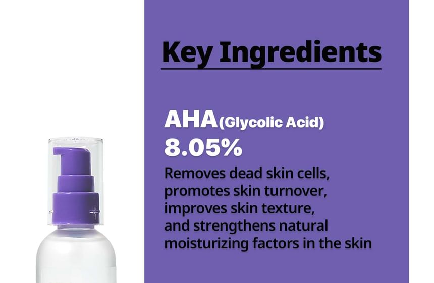 FRANKLY - AHA 8.05 Clearing & Exfoliating Toner, 100ml, 250 g, 8809534173196