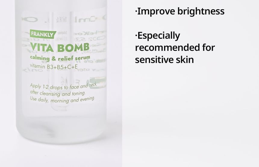 FRANKLY - Vita Bomb Calming & Relief Serum, 30ml, 80 g, 8809738605233