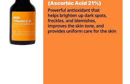 FRANKLY - Vitamin C 21 Concentrated Brightening Serum, 15ml, 73 g, 8809783324905