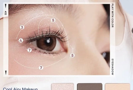 Judydoll - 7 Colors Palette - Cold Mountain Sky, #32 Cold Mountain Sky - 8.5g, 100 g, 6975242808926