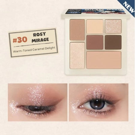 Judydoll - Special 7 Eyeshadow Palette - Rosy Mirage, #30 Rosy Mirage - 8.5g, 99 g, 6975242805673
