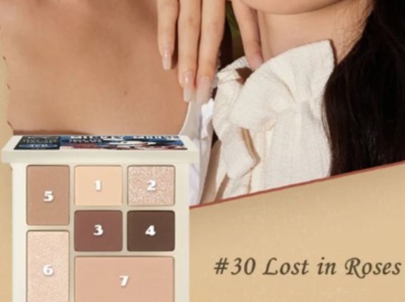 Judydoll - Special 7 Eyeshadow Palette - Rosy Mirage, #30 Rosy Mirage - 8.5g, 99 g, 6975242805673