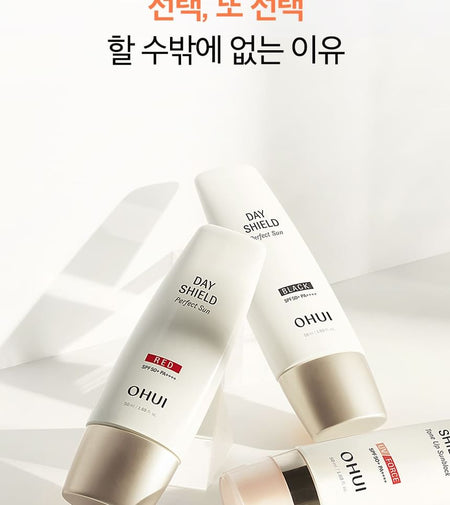 O HUI - Day Shield Perfect Sun Black, 2024 Version - 50ml, 130 g, 8809949480933