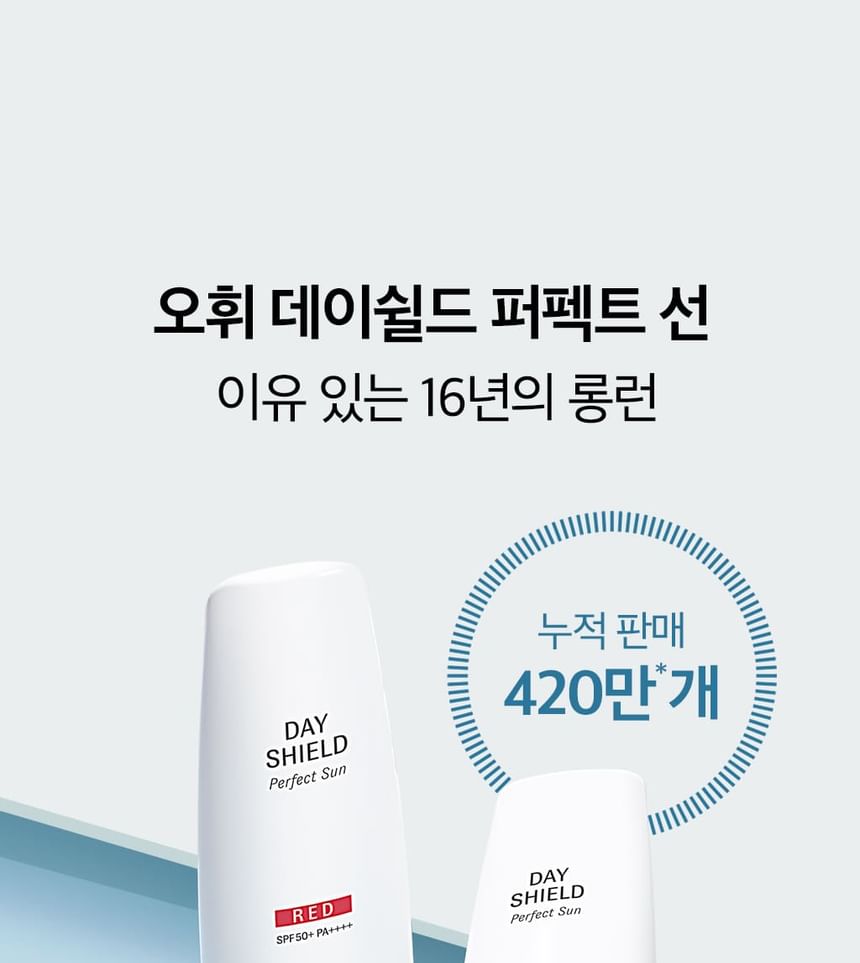 O HUI - Day Shield Perfect Sun Red, 2024 Version - 50ml, 130 g, 8809949480926