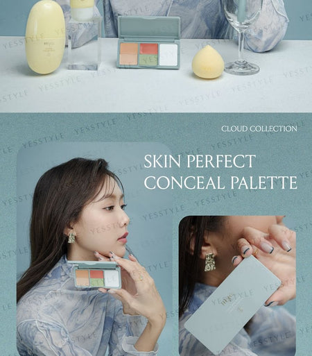 FreshO2 - Cloud Collection Skin Perfect Concealer Palette, 1 pc, 180 g, 4719890781291
