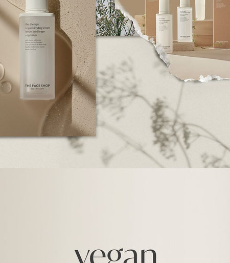 THE FACE SHOP - The Therapy Vegan Blending Serum, 50ml, 80 g, 