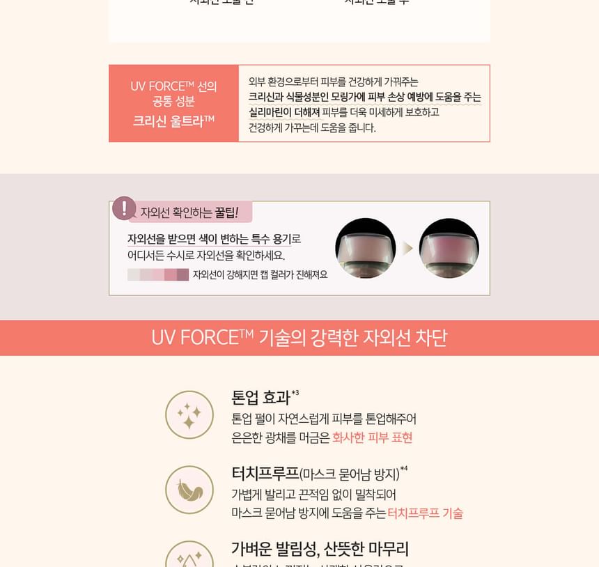 O HUI - Day Shield Tone Up Sunblock UV Force, 50ml, 102 g, 8809949480971