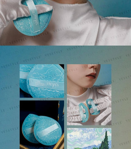 FreshO2 - The National Gallery Van Gogh Makeup Sponge, 2 pcs, 80 g, 4719890782748