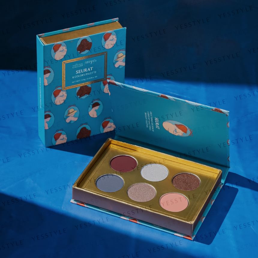 FreshO2 - The National Gallery Seurat 6 Colors Palette, 1 pc, 300 g, 4719890782724