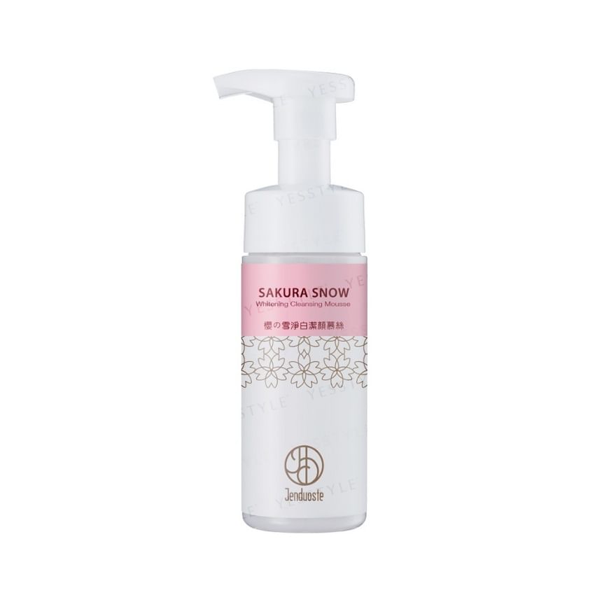 JOURDENESS - Jenduoste Sakura Snow Whitening Cleansing Mousse, 150ml, 220 g, 4712589346405