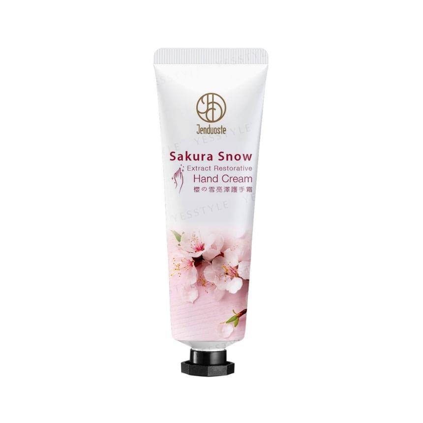 JOURDENESS - Jenduoste Sakura Snow Extract Restorative Hand Cream, 30ml, 42 g, 4712589346450