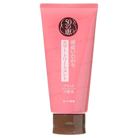 Rohto Mentholatum - 50 Megumi Hair Colorants Black, 150g, 218 g, 4895186006078