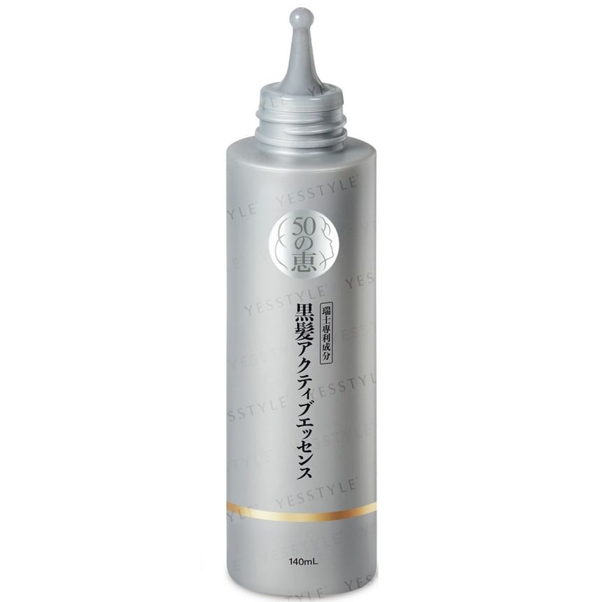 Rohto Mentholatum - 50 Megumi Anti-Grey Hair Essence, 140ml, 224 g, 4895186015018