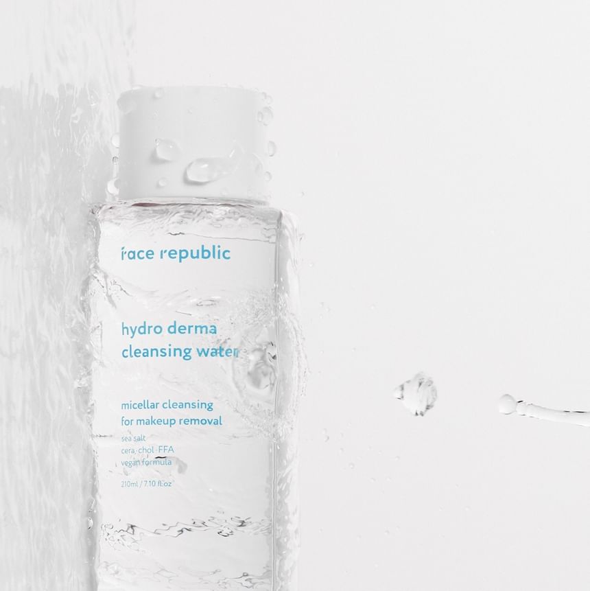 face republic - Hydro Derma Cleansing Water, 210ml, 344 g, 8809752670231