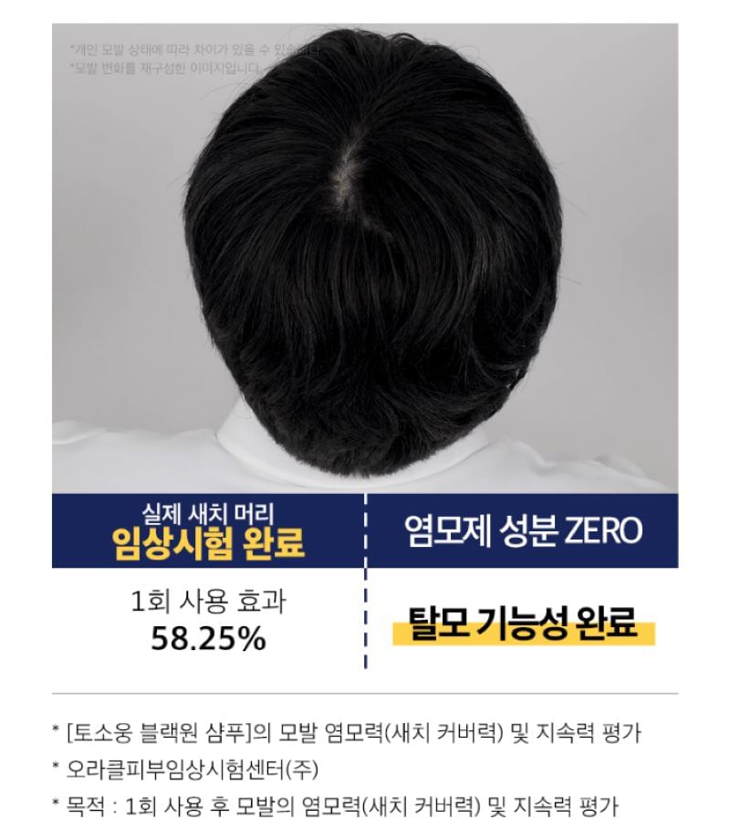 TOSOWOONG - Blackone Black Change Shampoo, 300ml, 600 g, 8809179107419