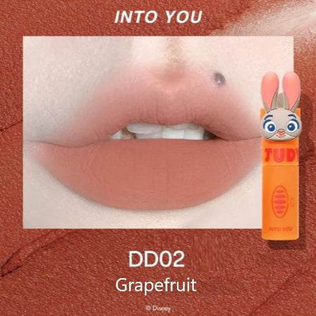 INTO YOU - Limited Edition Lipstick Glaze, #DD02 Grapefruit - 2g, 40 g, 6938582308945