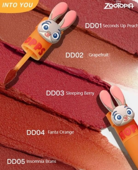 INTO YOU - Limited Edition Lipstick Glaze, #DD02 Grapefruit - 2g, 40 g, 6938582308945