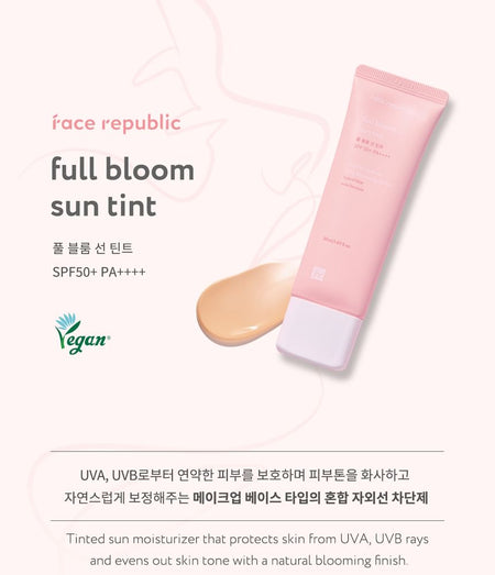 face republic - Full Bloom Sun Tint, Renewed - 50ml, 76 g, 8809752670163