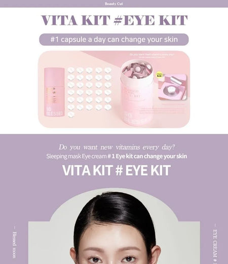 BLESSED MOON - Eye Kit, 2023 Version - 2ml x 31 pcs, 230 g, 8809686383436