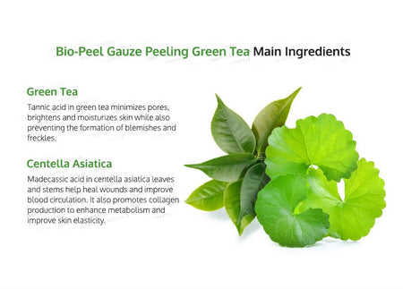 NEOGEN - Dermalogy Bio-Peel Gauze Peeling Green Tea Trial Set, 8 pads, 137 g, 8809653241455