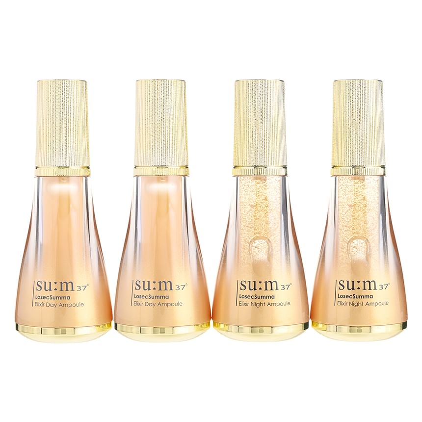 su:m37 - LosecSumma Elixir Day And Night Ampoule Special Set, 4 pcs, 1008 g, 8801051018967