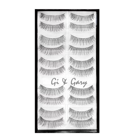 Gi & Gary - Professional Eyelashe Barbie Doll E09, 10  pairs, 45 g, 77512190509
