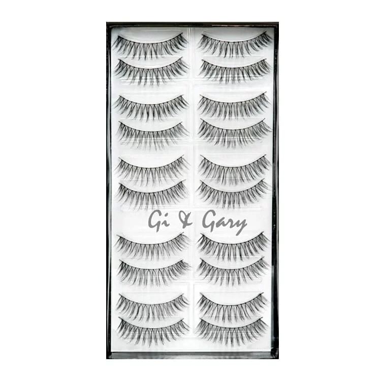 Gi & Gary - Professional Eyelashe Social Butterfly G09, 10  pairs, 45 g, 77512190709