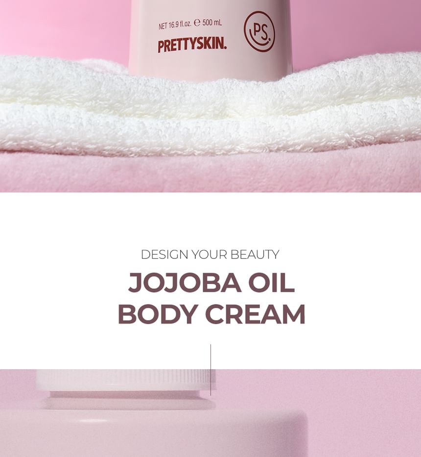 Pretty skin - Design Your Beauty Jojoba Oil Body Cream, 500ml, 1000 g, 8809733218131