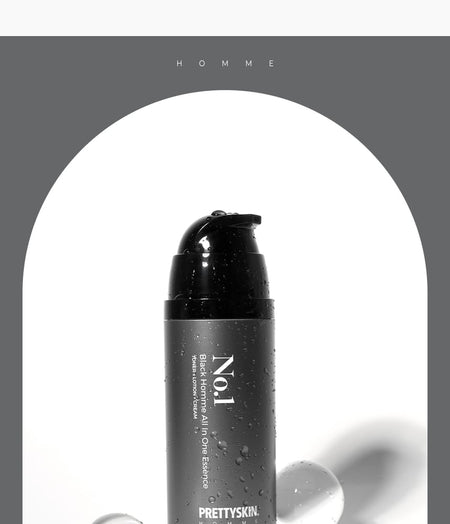 Pretty skin - No.1 Black Homme All-In-One Essence, 110ml, 221 g, 8809733218360