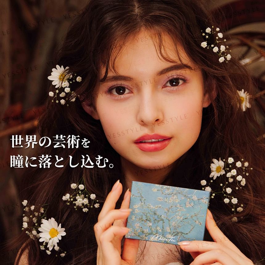 MilleFee - Van Gogh’s Painting Eyeshadow Palette 09 Almond Blossom, 6g, 64 g, 4571501172993
