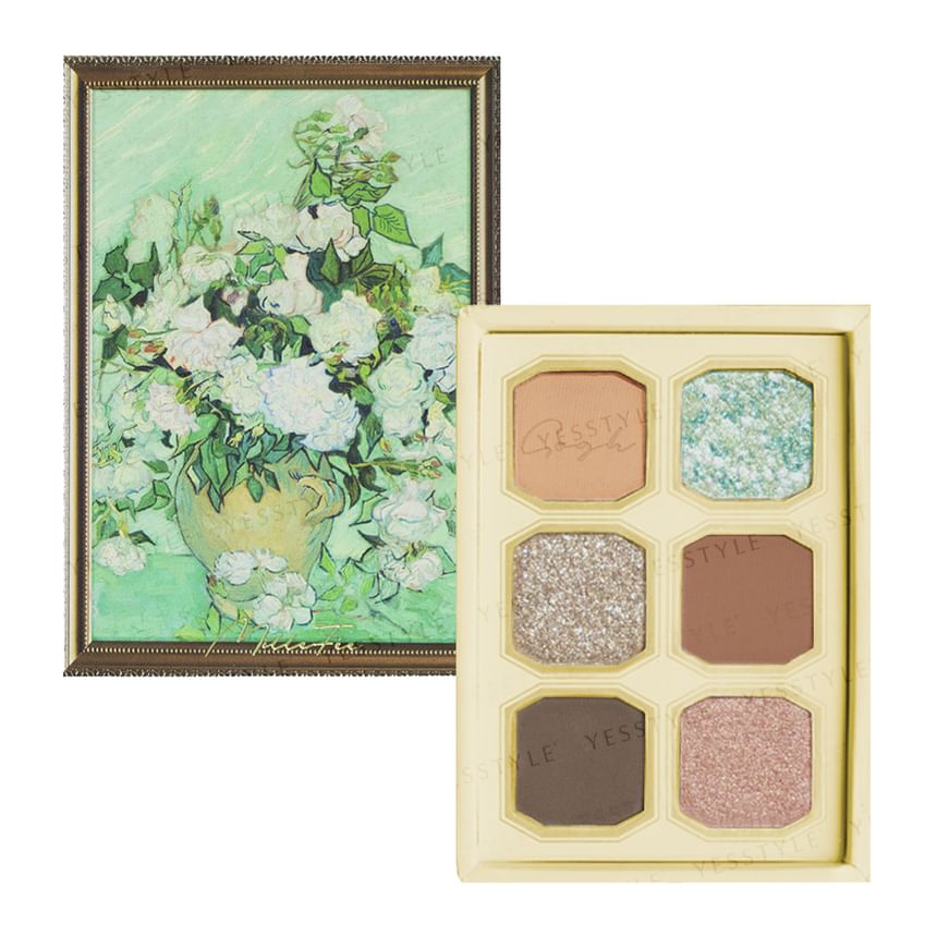 MilleFee - Van Gogh’s Painting Eyeshadow Palette 10 Roses, 6g, 64 g, 4571501173006