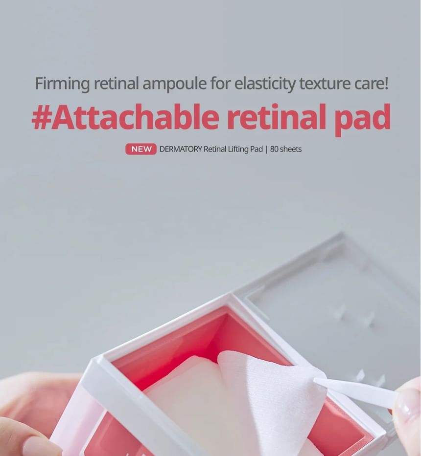 DERMATORY - Retinal Lifting Pad, 80 pads, 400 g, 8809900988300