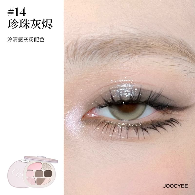 JOOCYEE - Multi-Eyeshadow Palette - Pearl Ashes, #14 Pearl Ashes - 12g, 144 g, 6974146261257