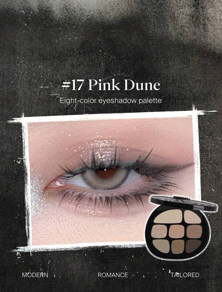 JOOCYEE - Multi-Eyeshadow Palette - Pink Sand Dunes, #17 Pink Sand Dunes - 11g, 137 g, 6974146261721