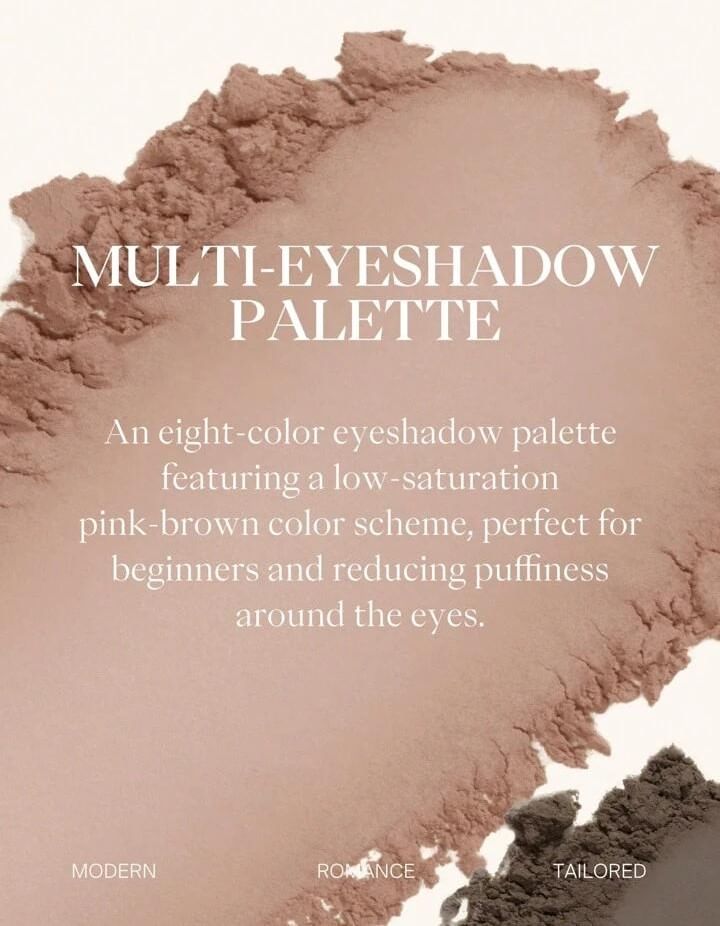 JOOCYEE - Multi-Eyeshadow Palette - Pink Sand Dunes, #17 Pink Sand Dunes - 11g, 137 g, 6974146261721