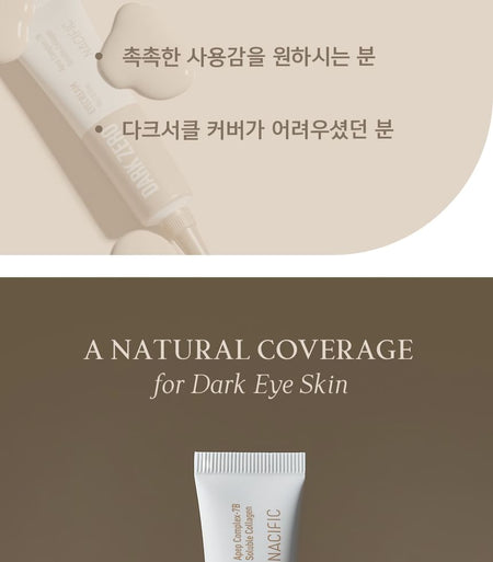 Nacific - Dark Zero Eye Cream, 15g, 23 g, 8809517464587