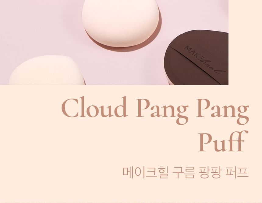 MAKEheal - Cloud Pang Pang Puff, 1 pc, 29 g, 8809585384282