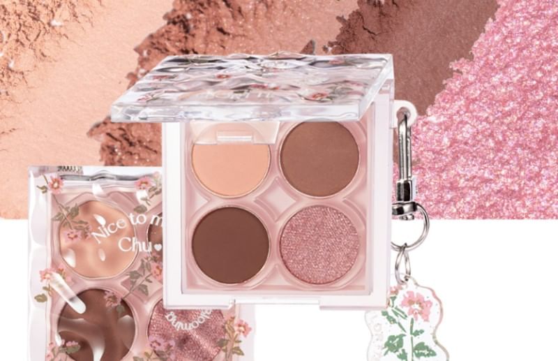 FLORTTE - 4 Color Eyeshadow Palette - 02, #02 - 4g, 57 g, 6926309388455