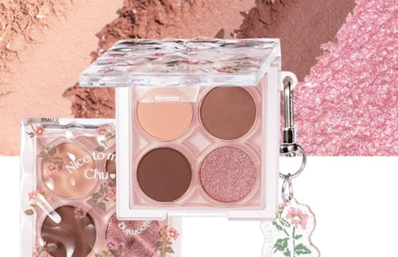 FLORTTE - 4 Color Eyeshadow Palette - 02, #02 - 4g, 57 g, 6926309388455