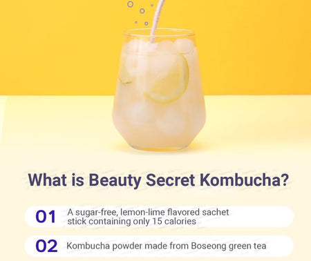 BOTO - Beauty Secret Kombucha Lemon Lime, 5g x 30 sticks, 201 g, 8809240246245