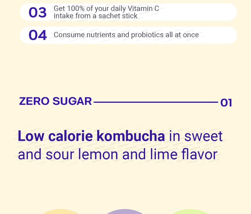 BOTO - Beauty Secret Kombucha Lemon Lime, 5g x 30 sticks, 201 g, 8809240246245