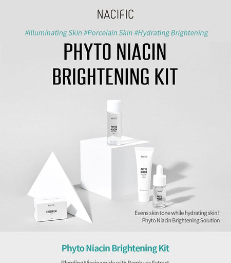 Nacific - Phyto Niacin Brightening Kit, 4 pcs, 167 g, 8809517461456