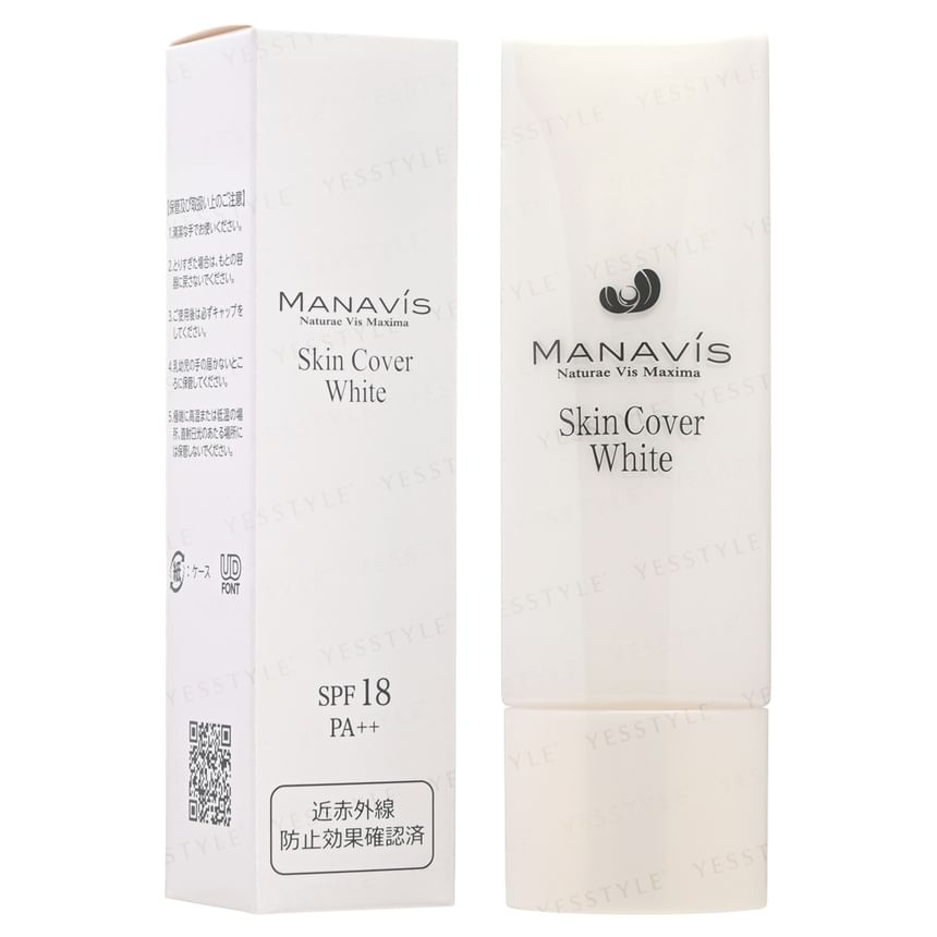 MANAVIS - Skin Cover White Coverage Lotion SPF 18 PA++, 30g, 60 g, 4595643250104