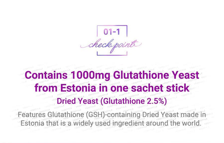 BOTO - Glutathione White Small Molecule Collagen C Biotin, 4g x 30 sticks, 189 g, 8809240245545