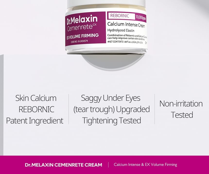 Dr.Melaxin - Cemenrete Calcium Intense Cream, 50ml, 206 g, 8809886481154